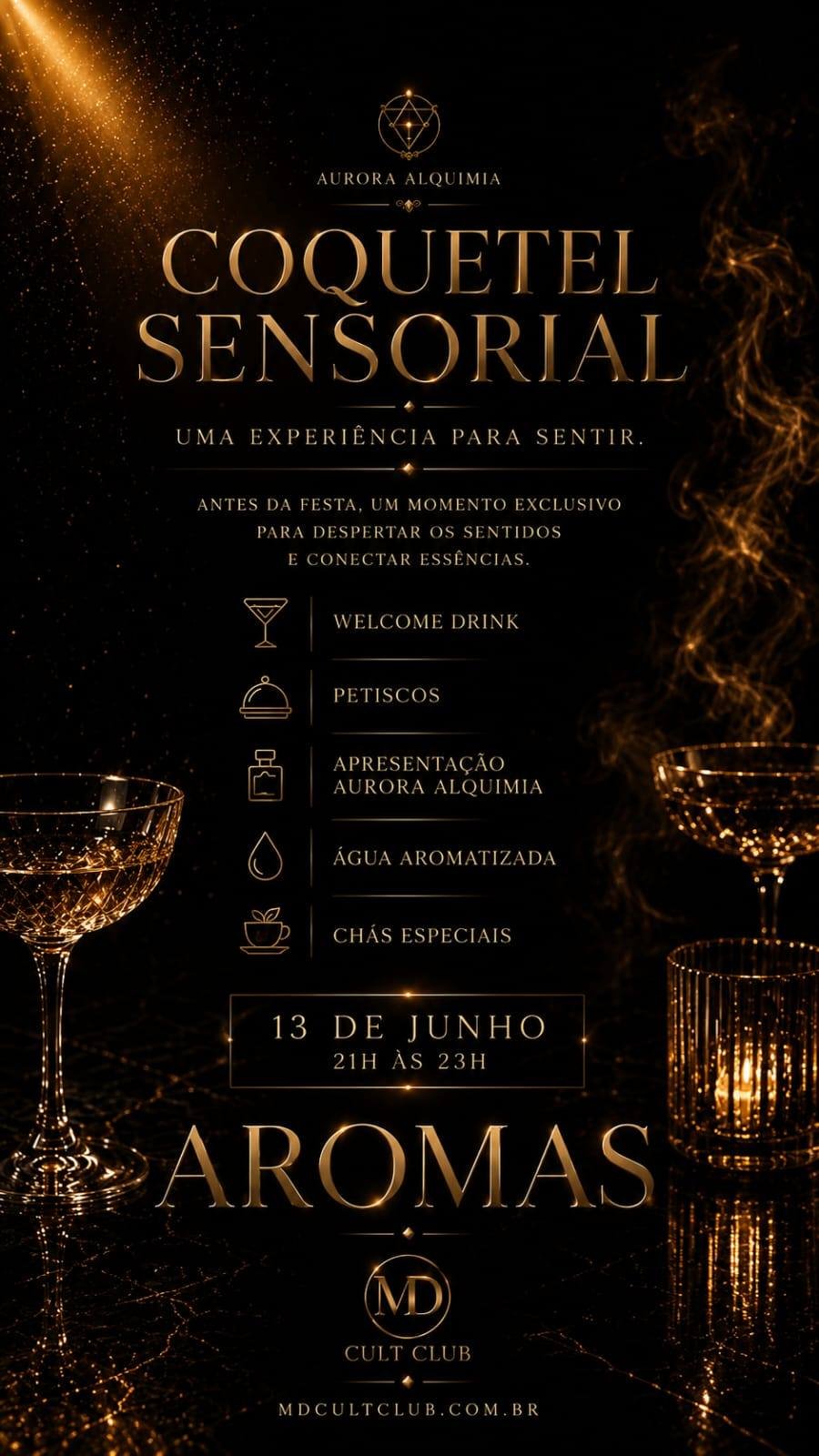 Aromas — Coquetel Sensorial