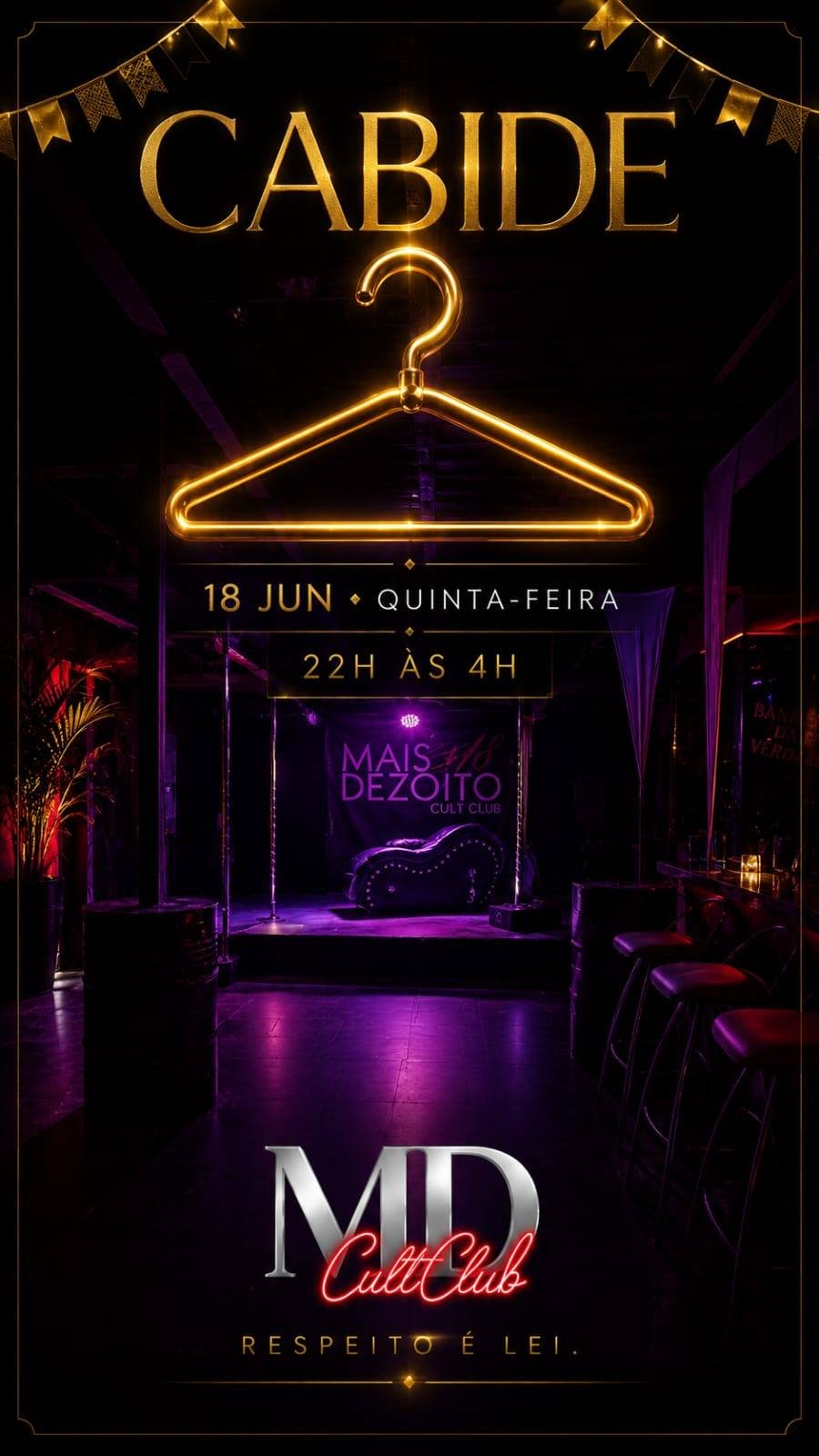 Cartaz do evento Quinta Cabide