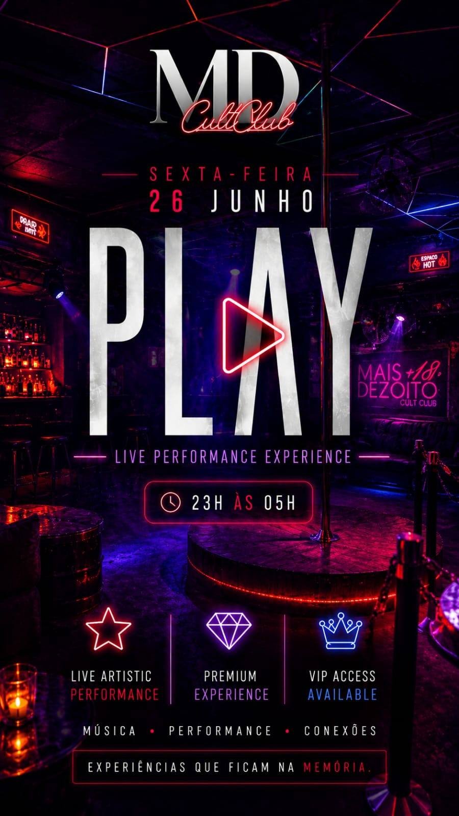 Cartaz Sexta Play