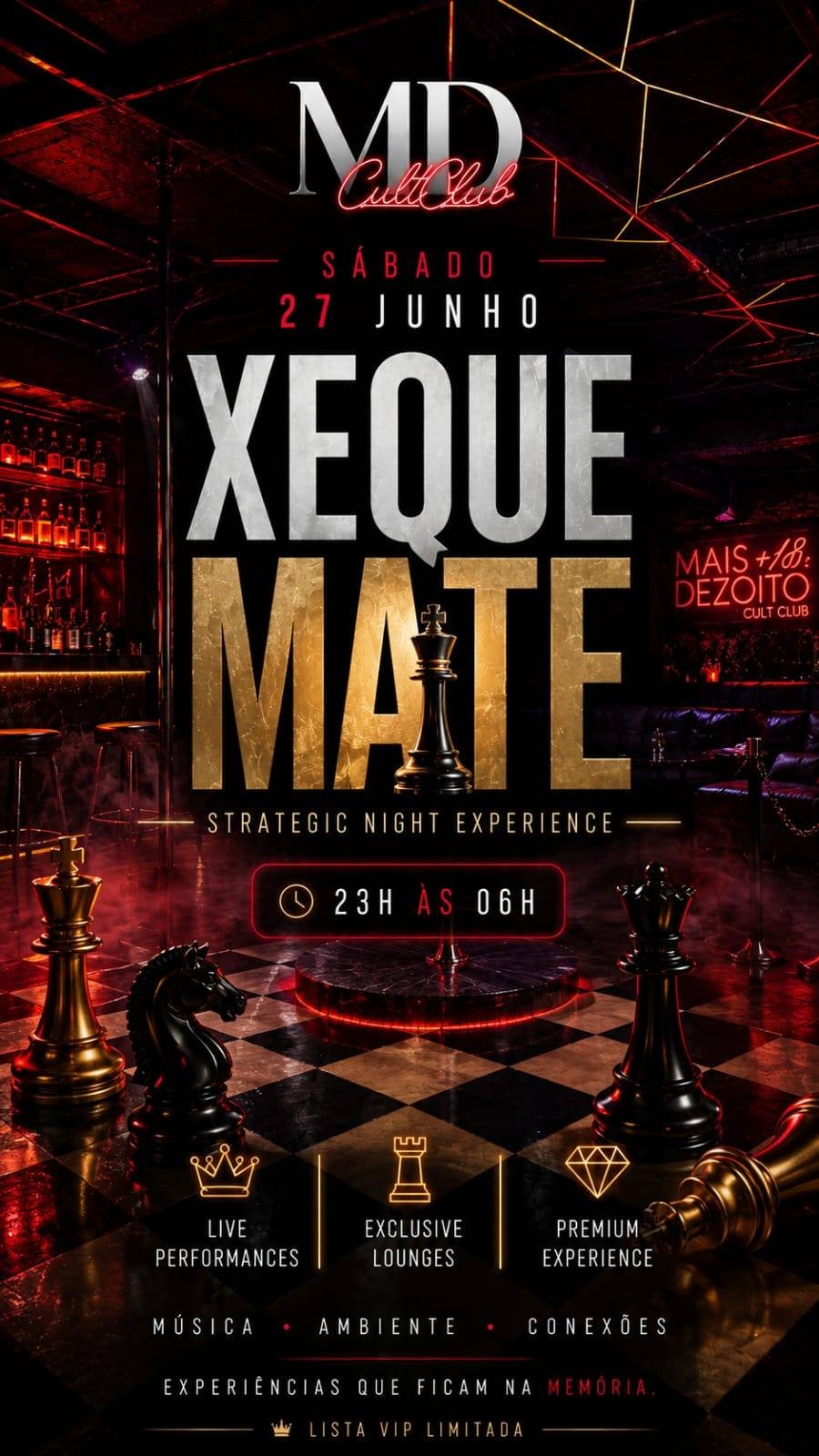 Cartaz Xeque Mate