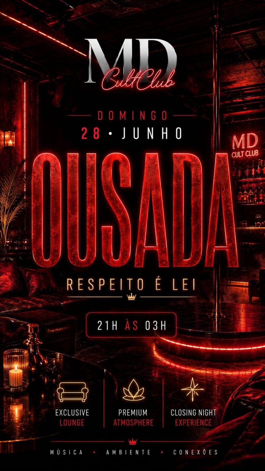 Cartaz Domingo Ousada