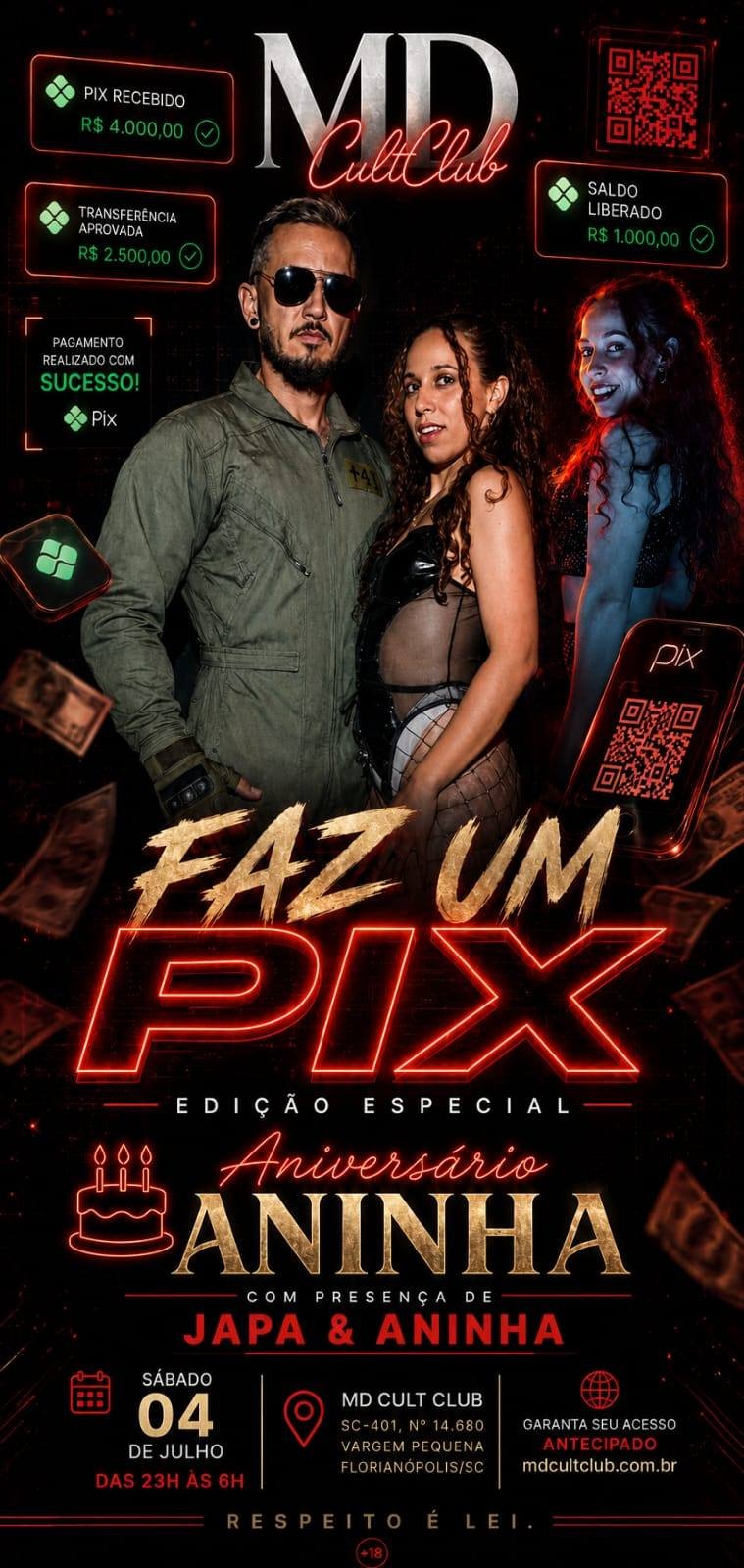 Cartaz do evento Faz um Pix