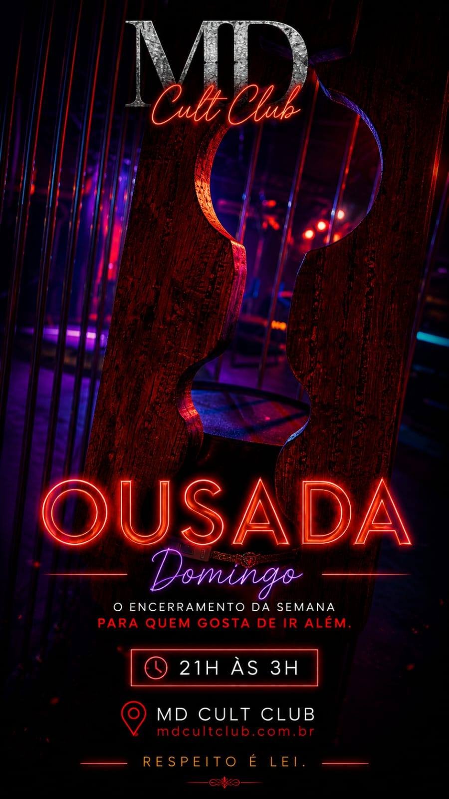 Cartaz do evento Domingo Ousada