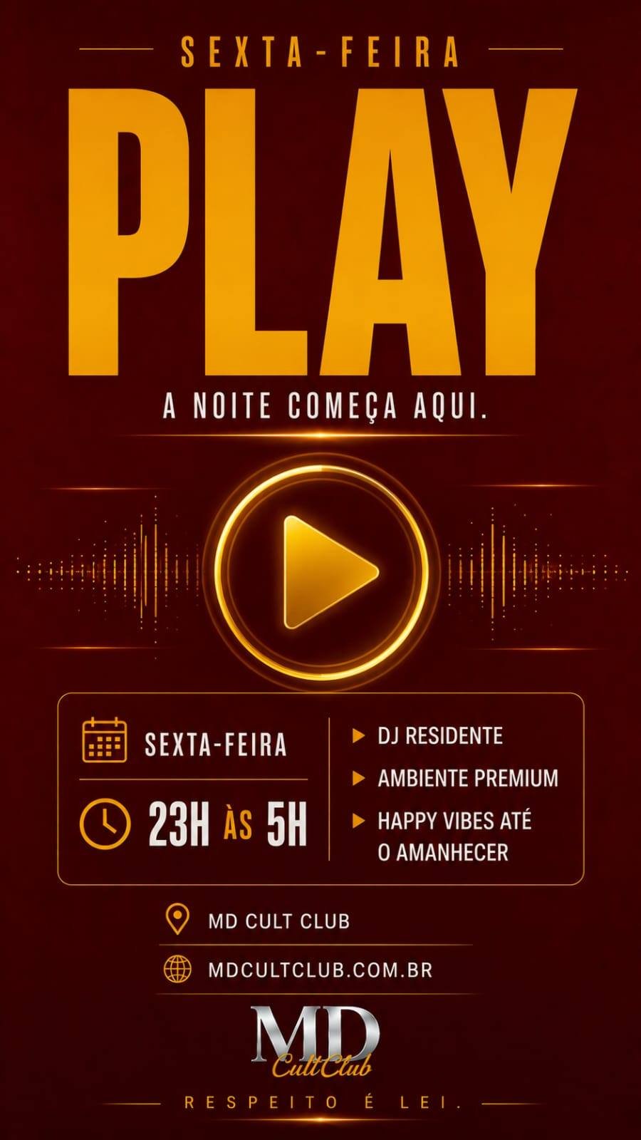 Cartaz do evento Sexta Play