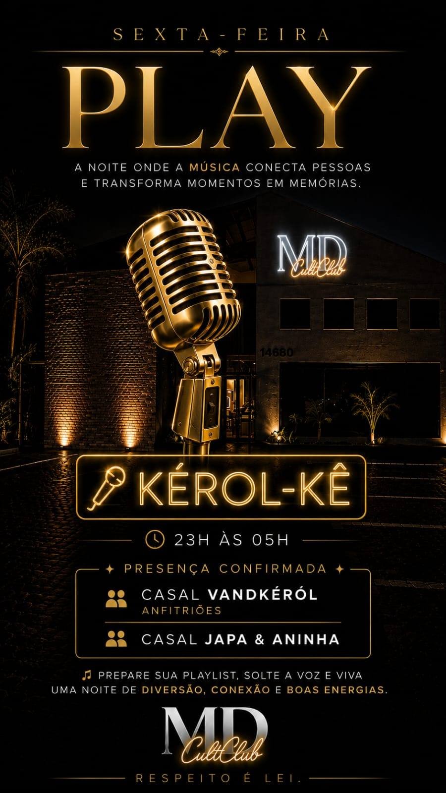 Cartaz do evento Sexta Play