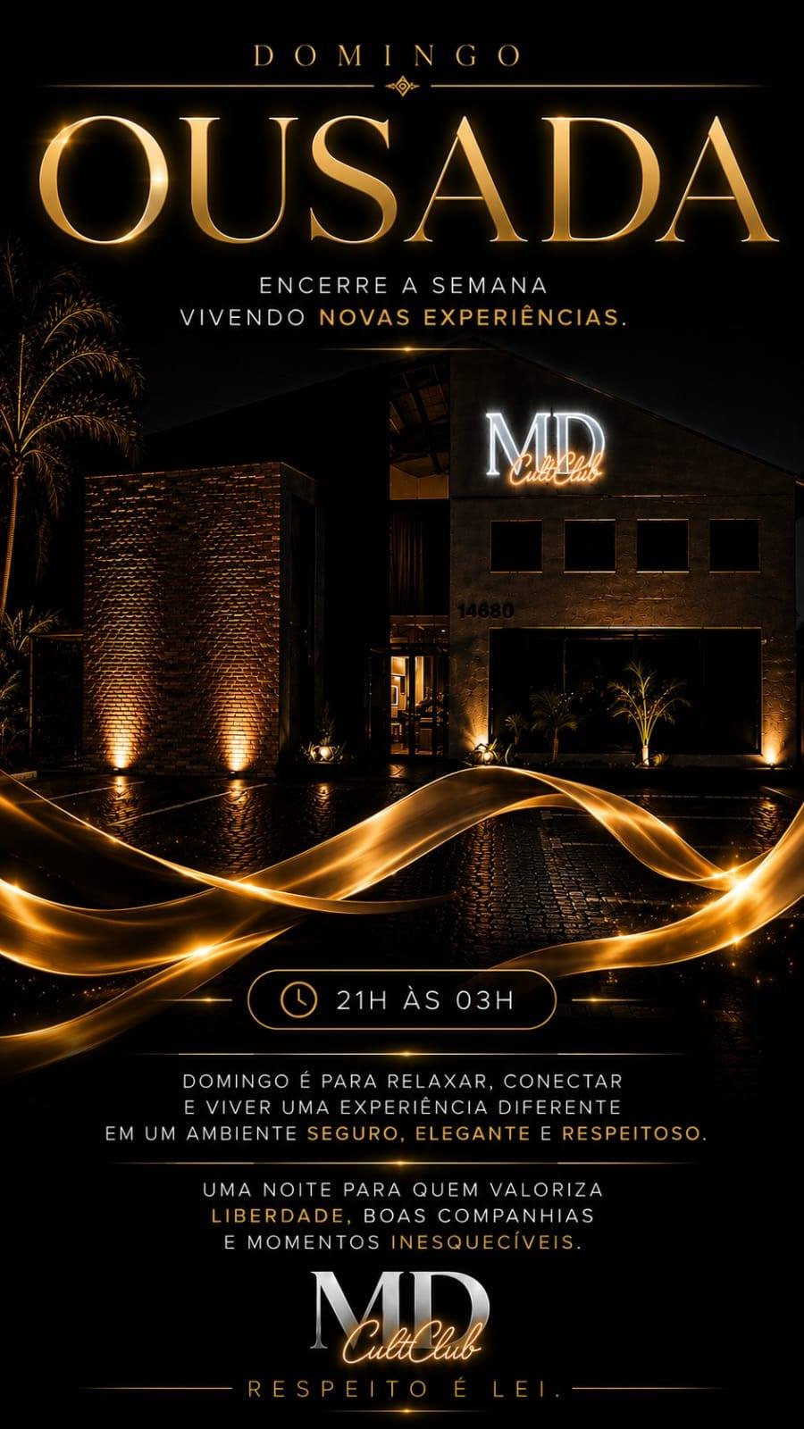 Cartaz do evento Domingo Ousada