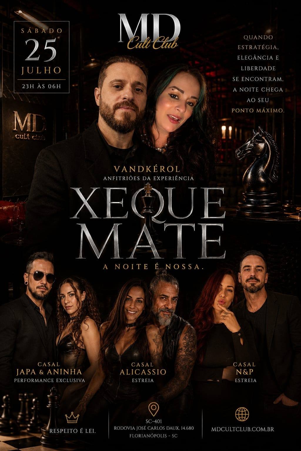 Cartaz do evento Sábado Xeque Mate