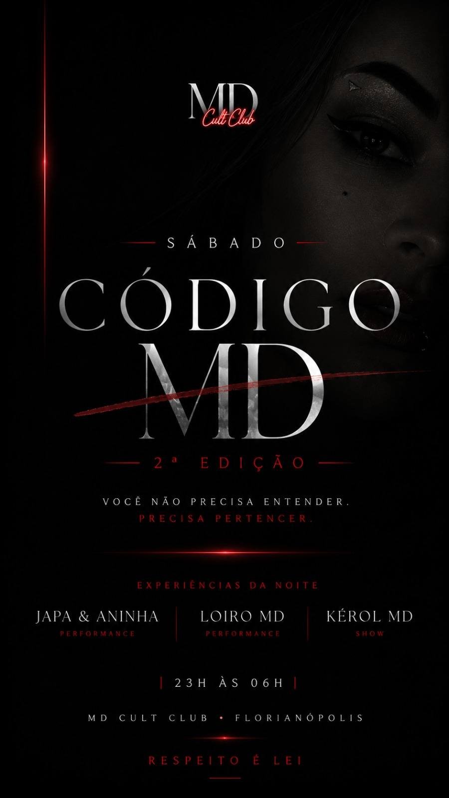 Cartaz do evento Código MD · 2ª Edição