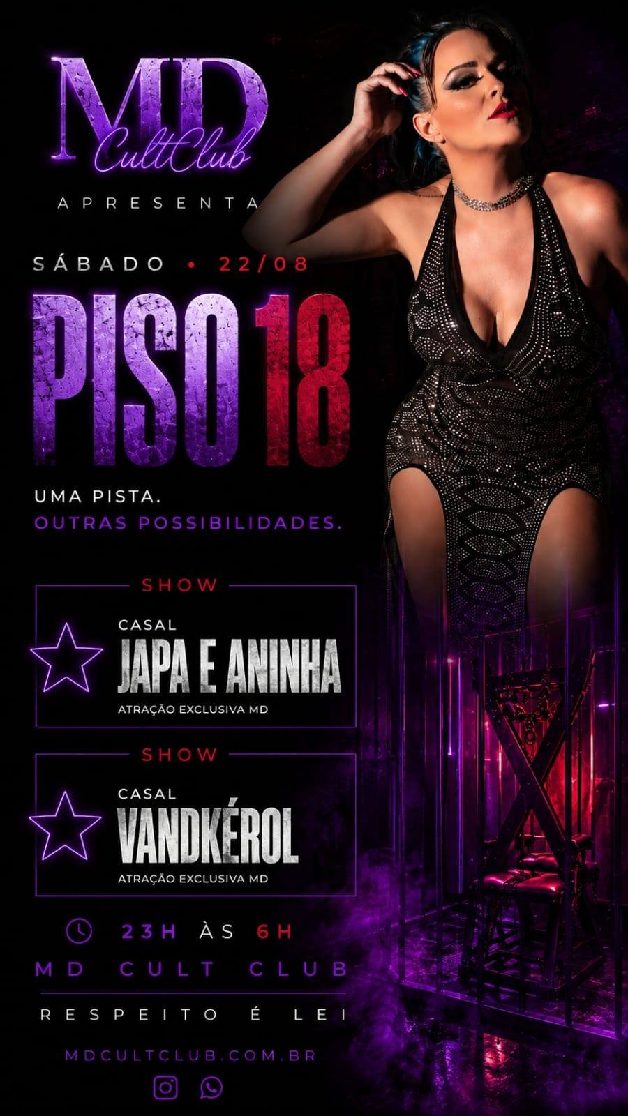 Cartaz do evento Piso 18