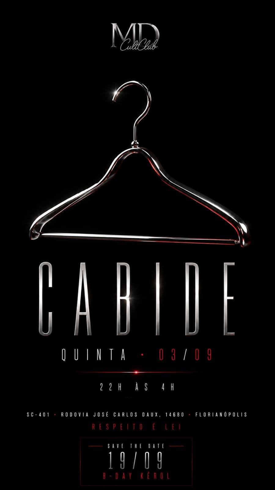 Cartaz do evento Quinta Cabide