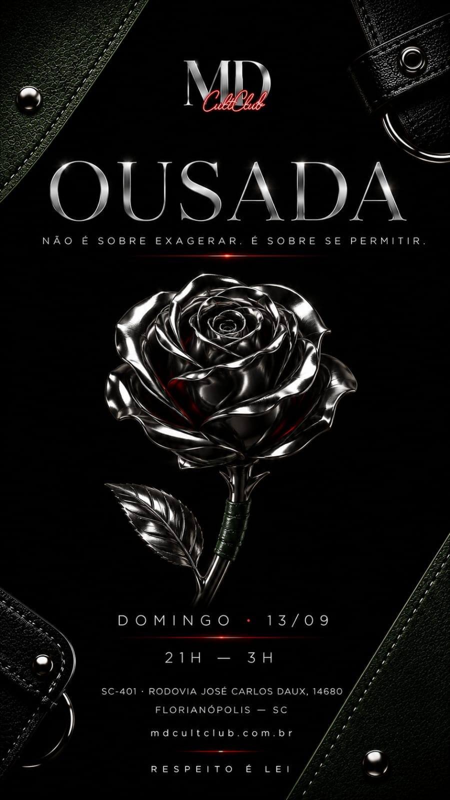 Cartaz do evento Domingo Ousada