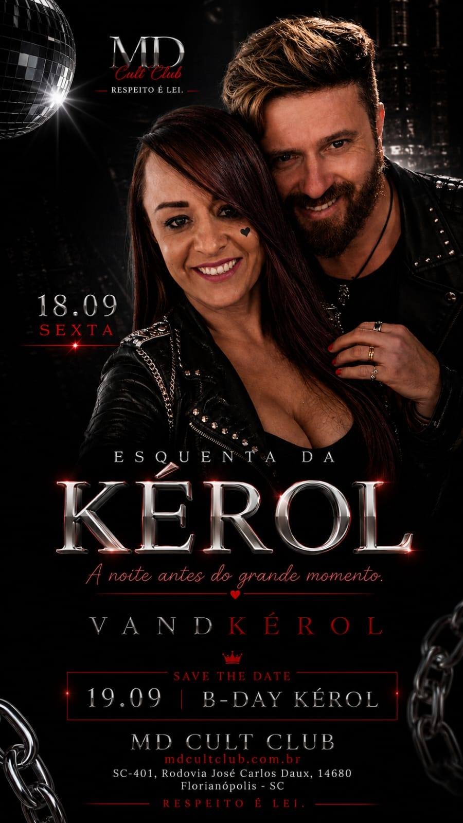 Cartaz do evento Esquenta da Kérol