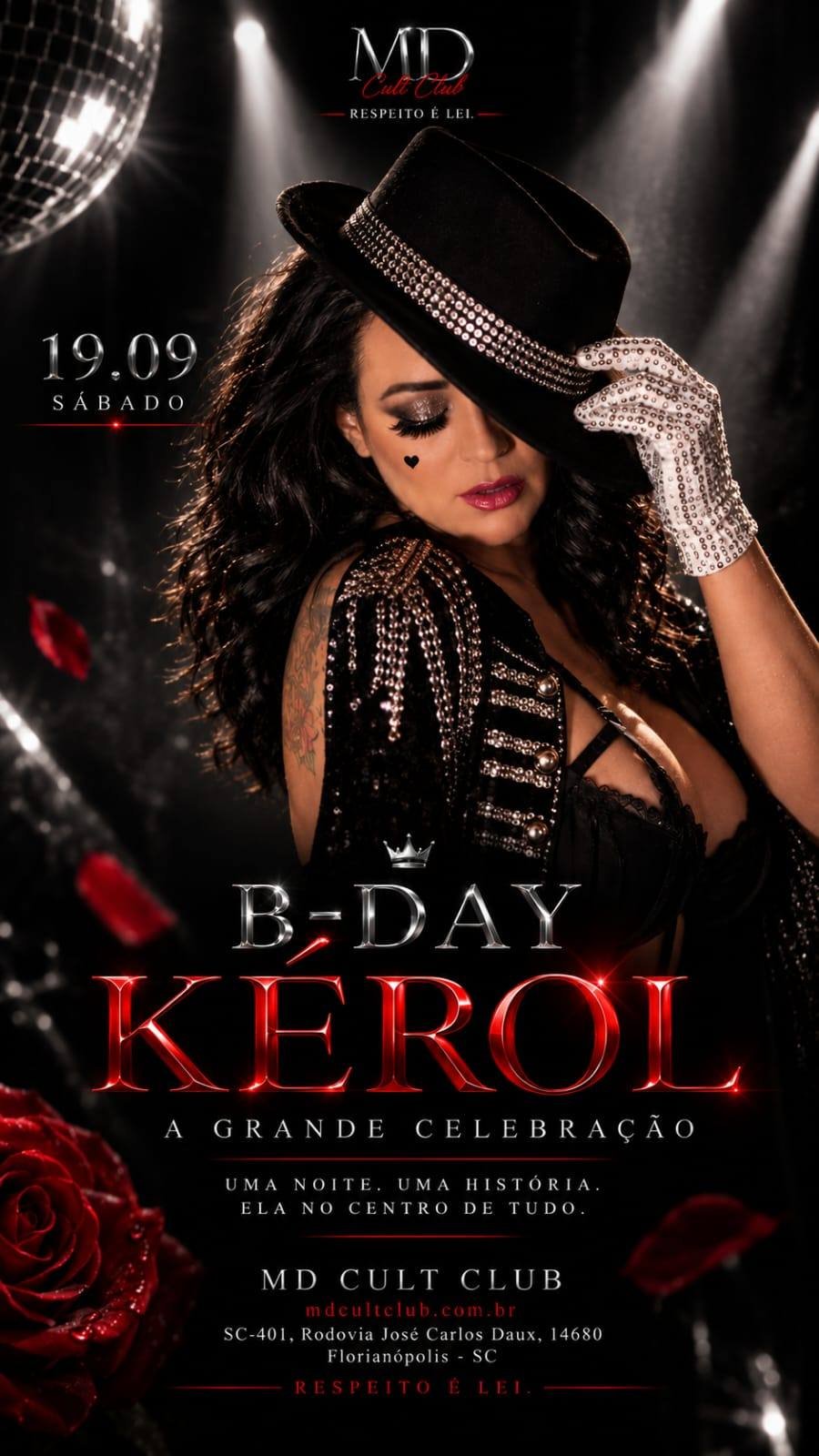Cartaz do evento B-Day Kérol