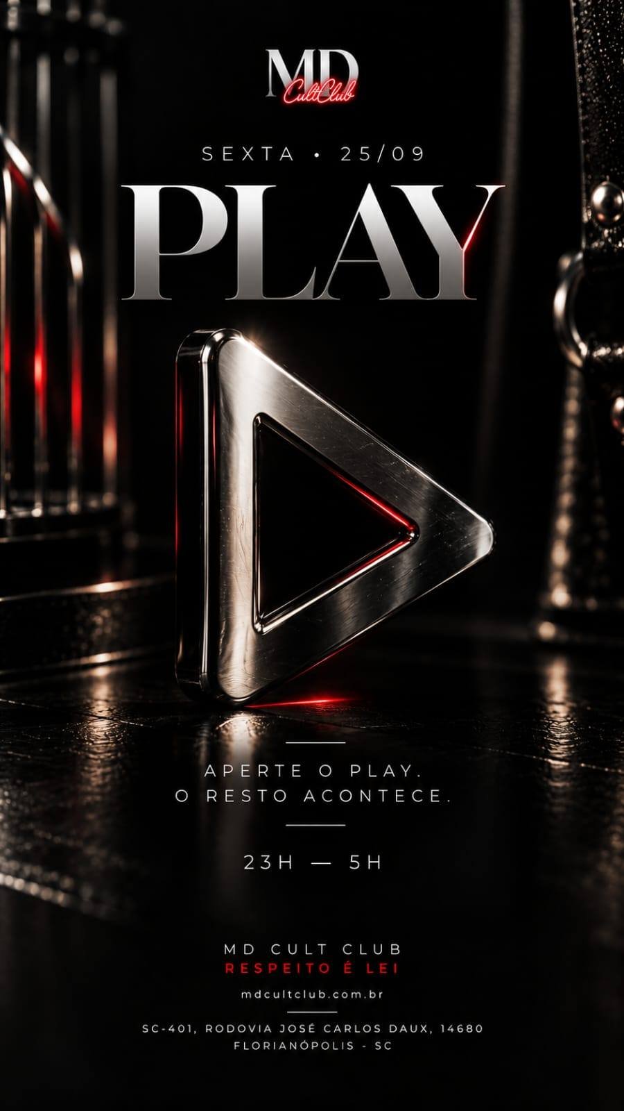 Cartaz do evento Sexta Play