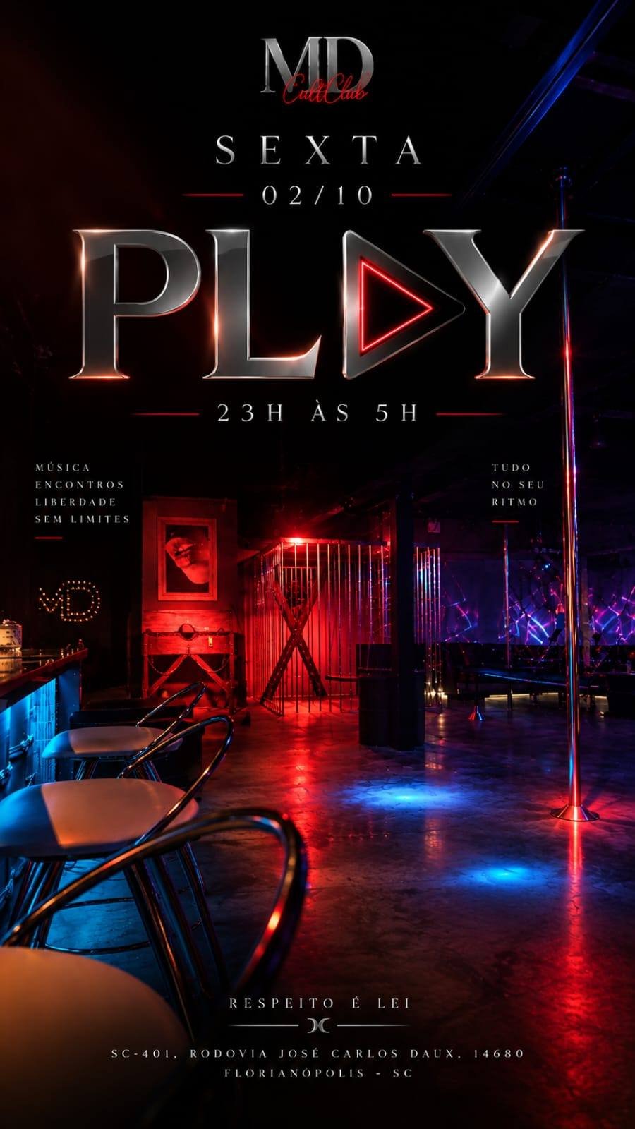 Cartaz do evento Sexta Play