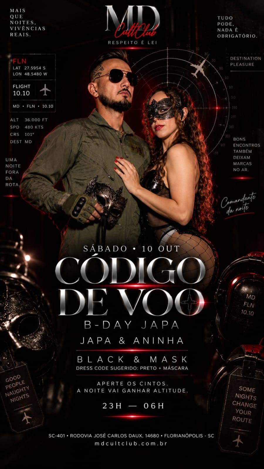 Cartaz do evento Código de Voo | B-Day Japa