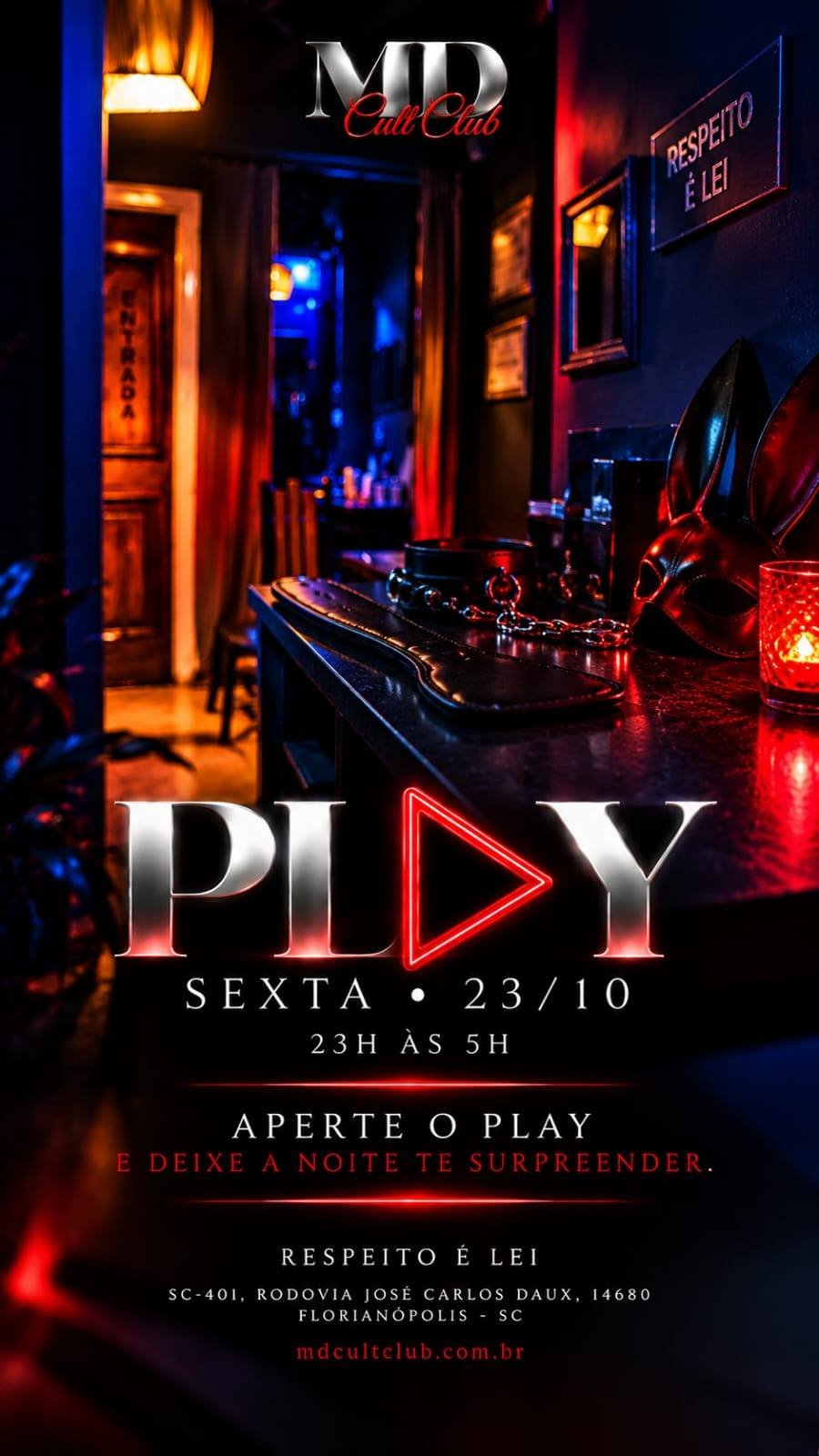 Cartaz do evento Sexta Play
