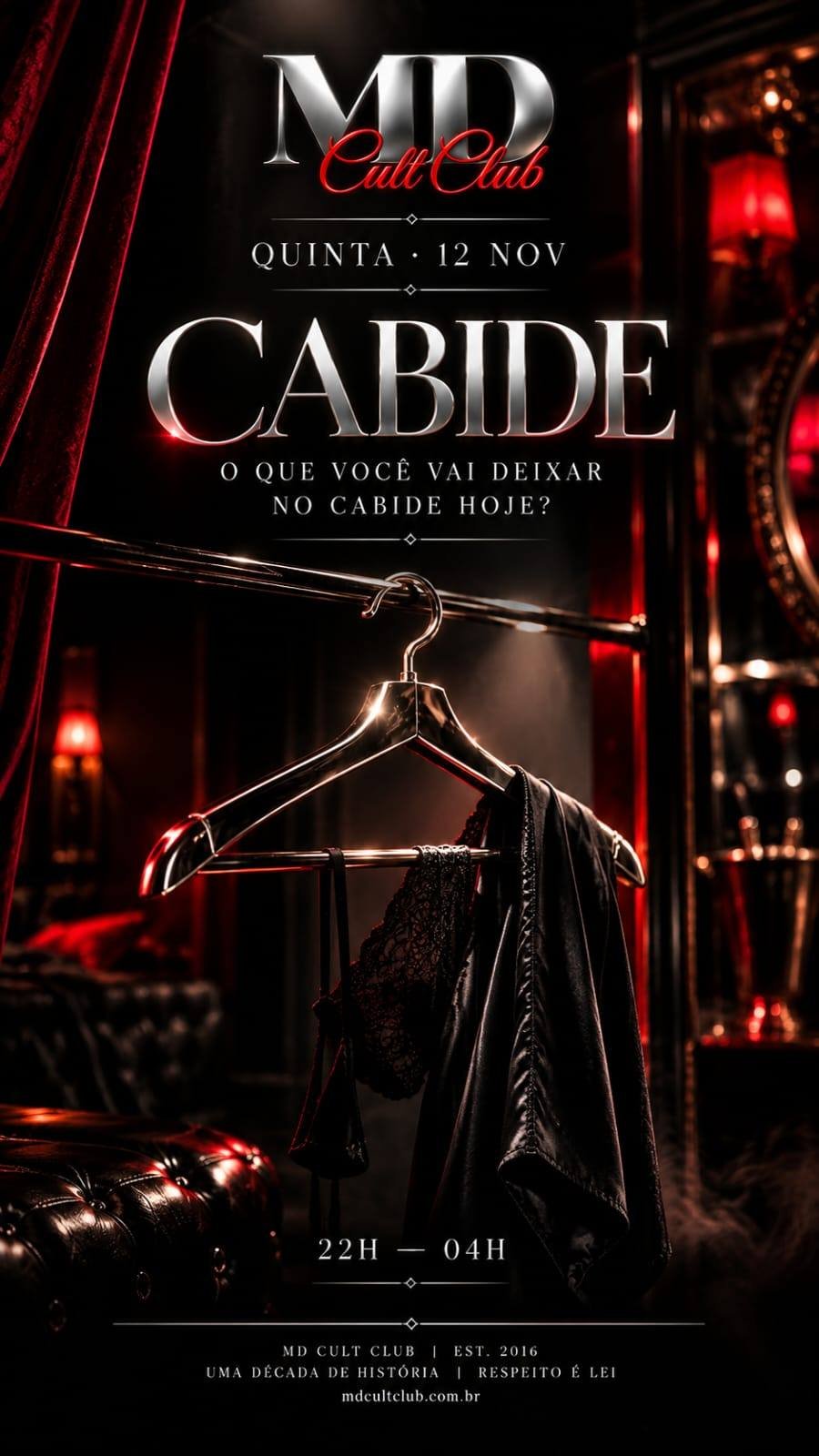 Cartaz do evento Quinta Cabide