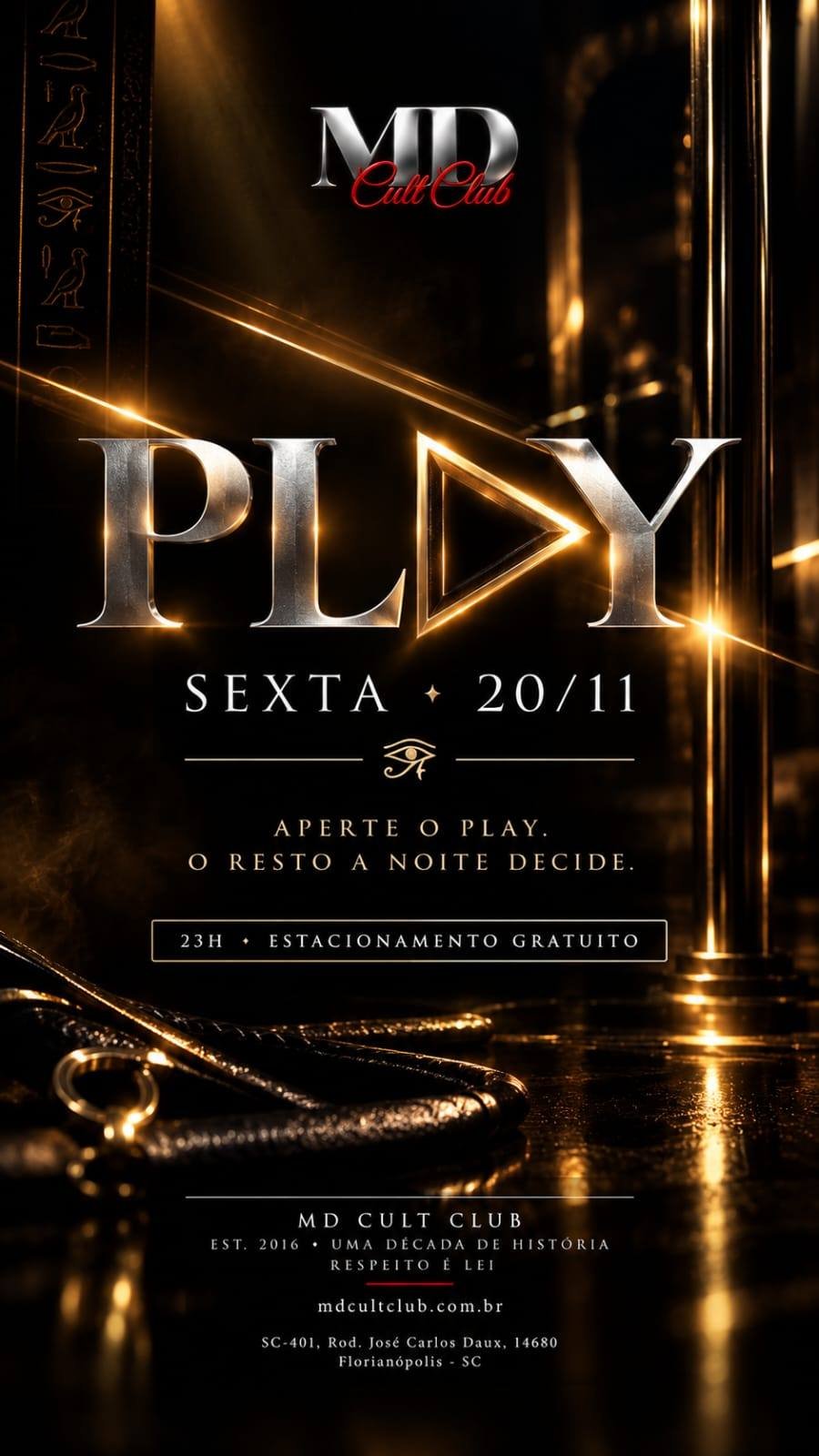 Cartaz do evento Sexta Play