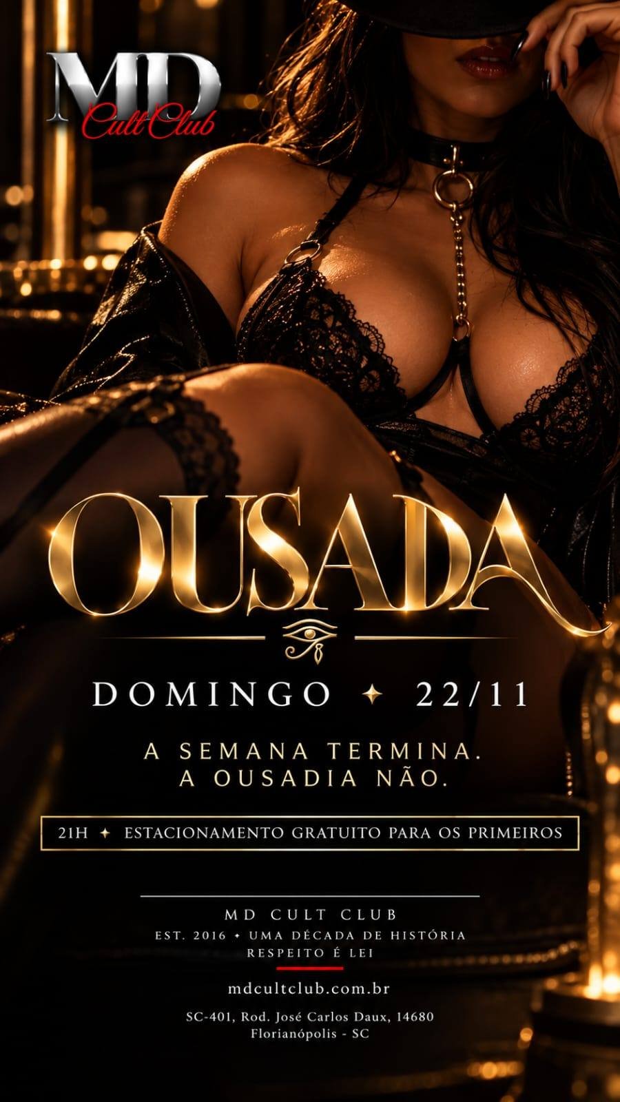 Cartaz do evento Domingo Ousada