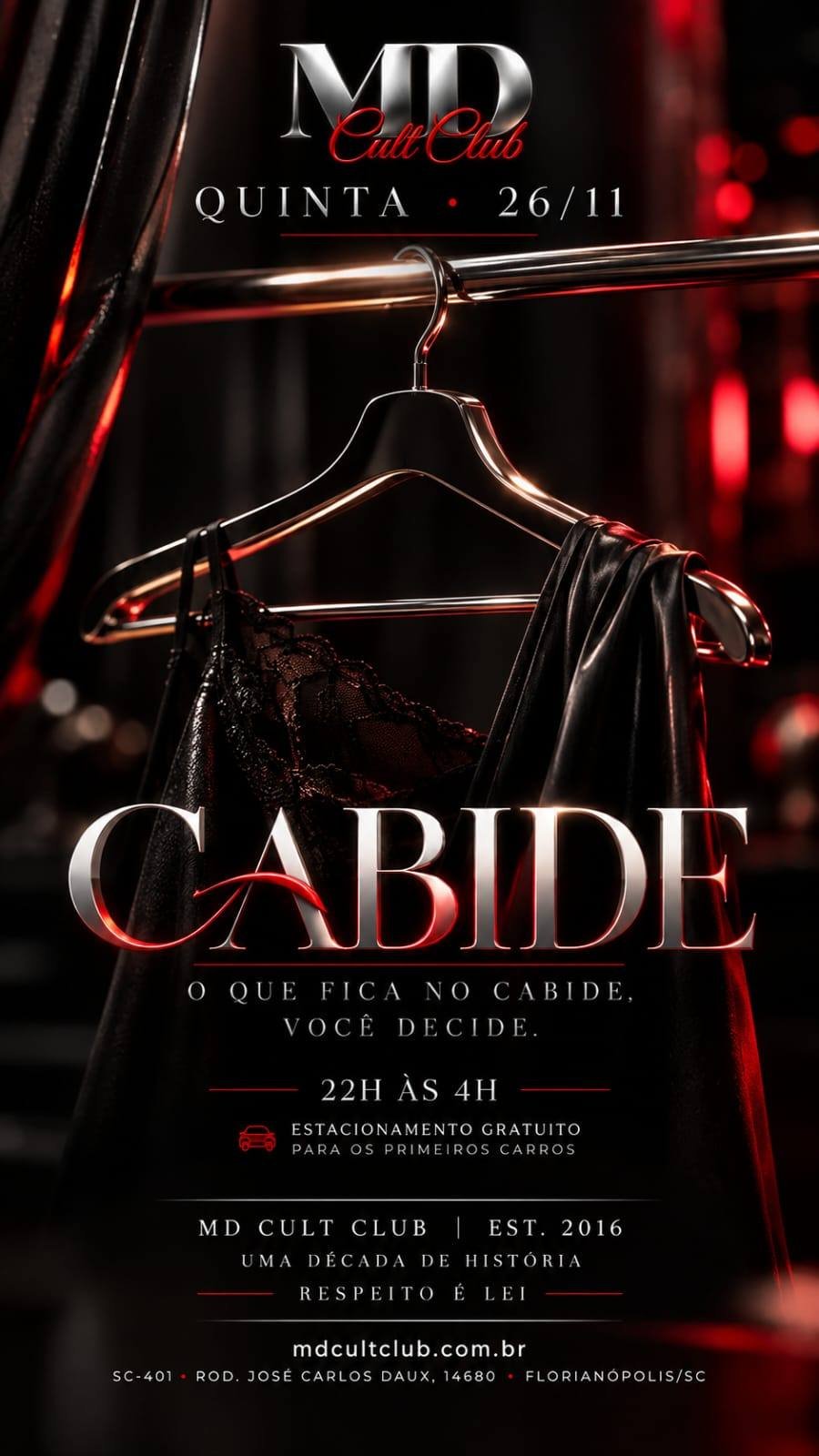 Cartaz do evento Quinta Cabide