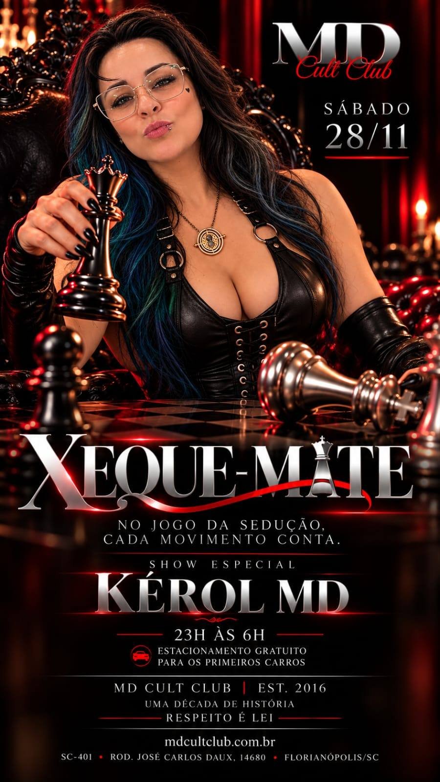 Xeque-Mate | Shows Kérol MD e Japa & Aninha — Show especial Kérol MD · quando ela entra no jogo, as regras podem mudar