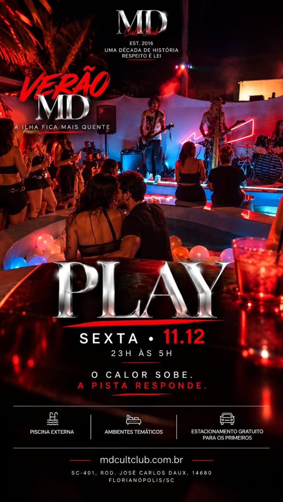 Cartaz do evento Sexta Play