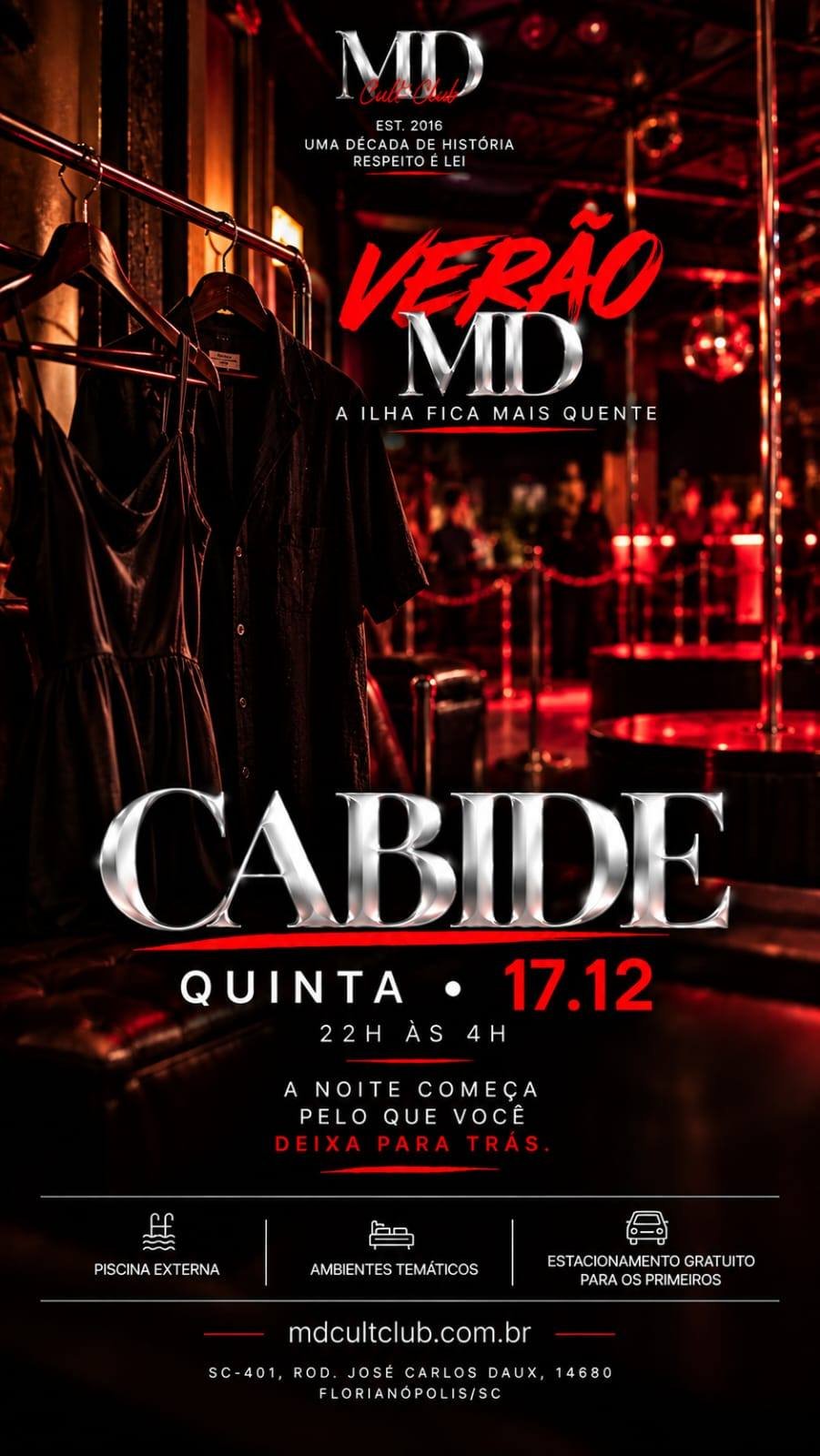 Cartaz do evento Quinta Cabide