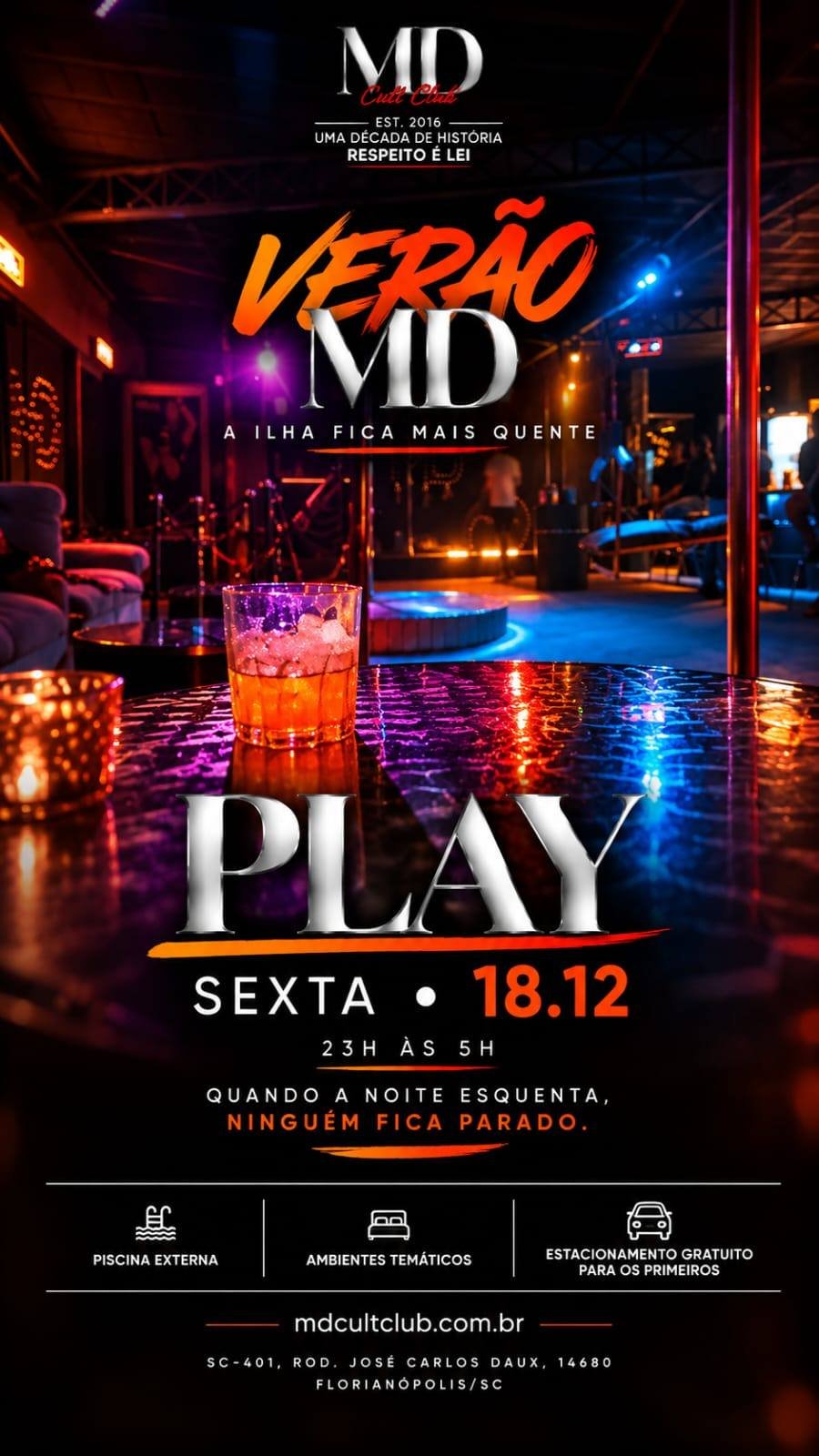 Cartaz do evento Sexta Play