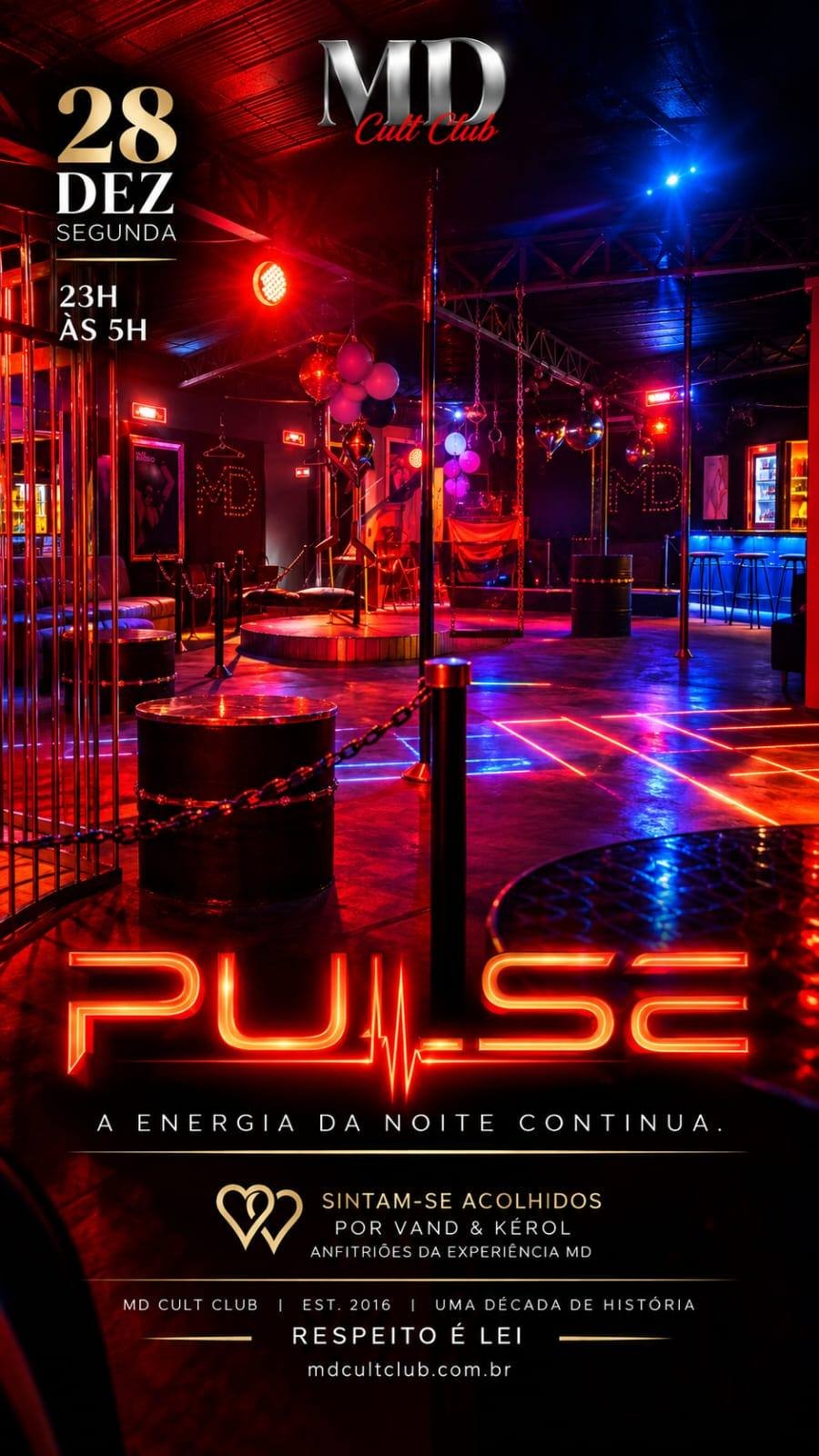 Cartaz do evento Pulse