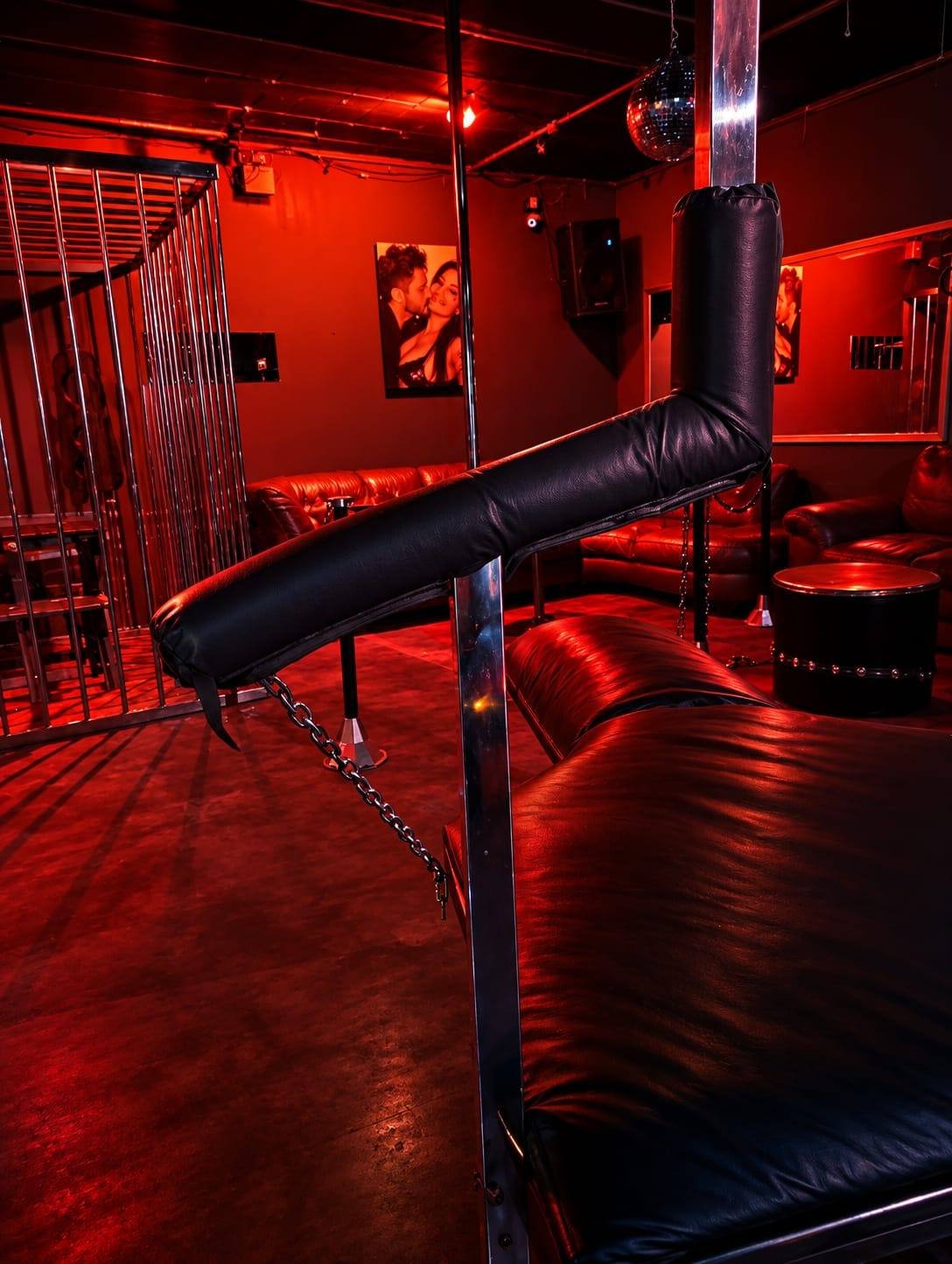 MD Cult Club — Red Lounge · Sala vermelha