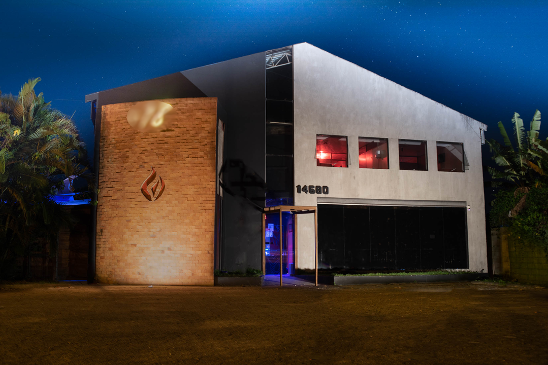 Fachada do MD Cult Club em Florianópolis