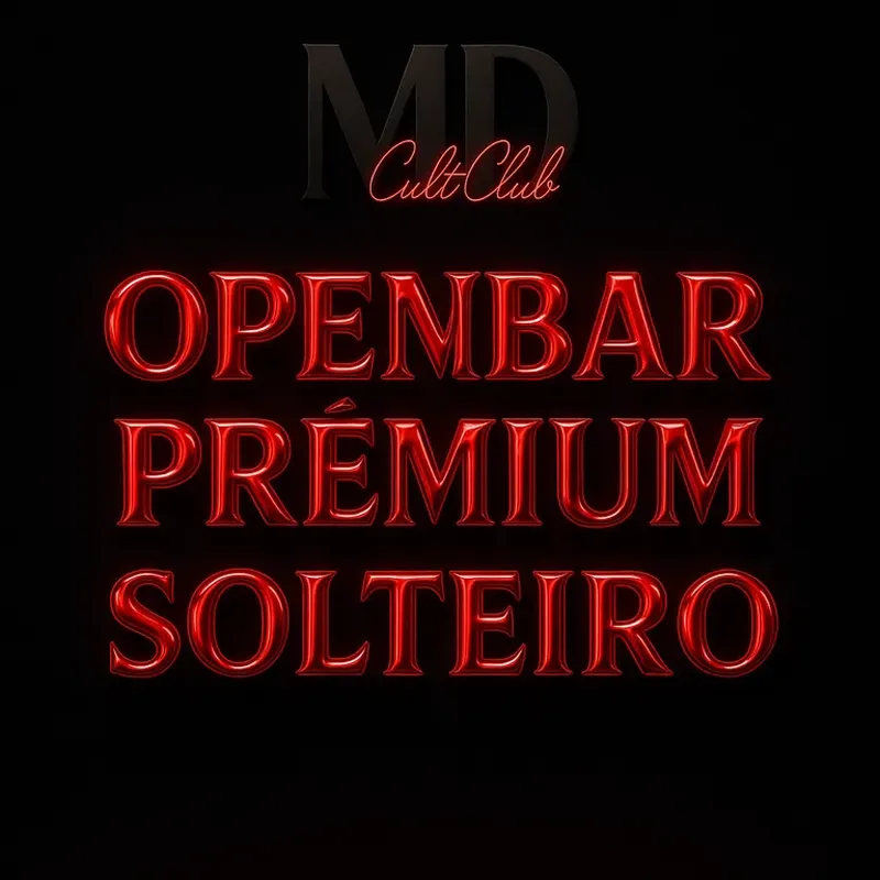 Open Bar Premium · Solteiro